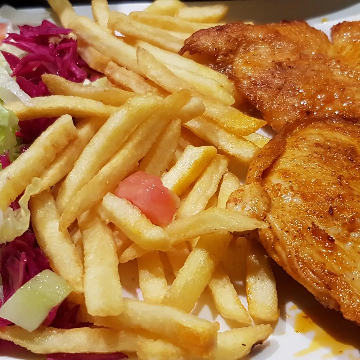Schnitzel Teller