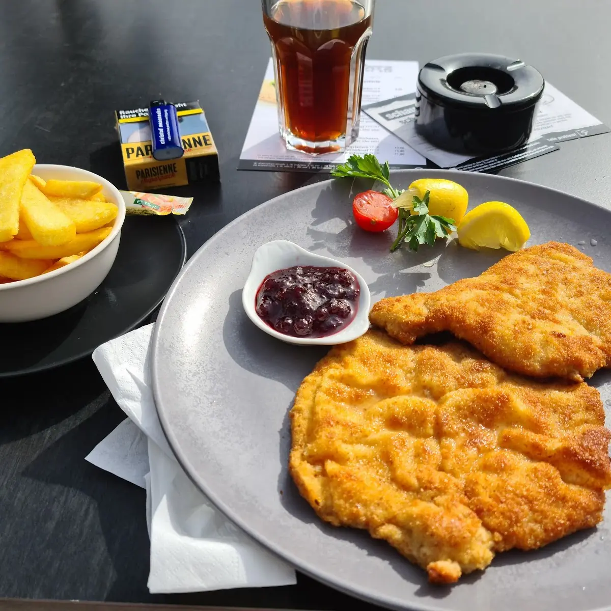 Gebackenes Wiener Schnitzel