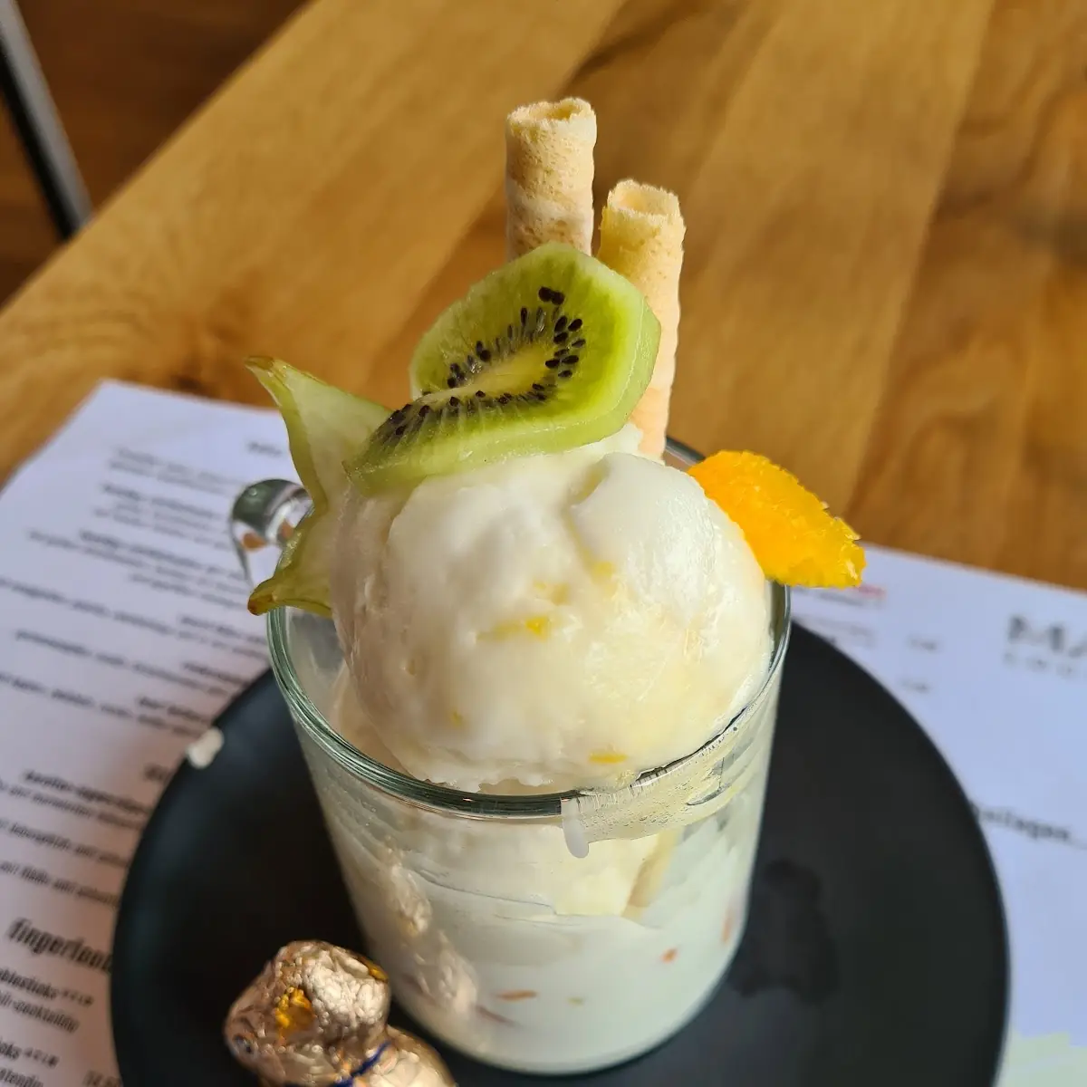 Zitronensorbet
