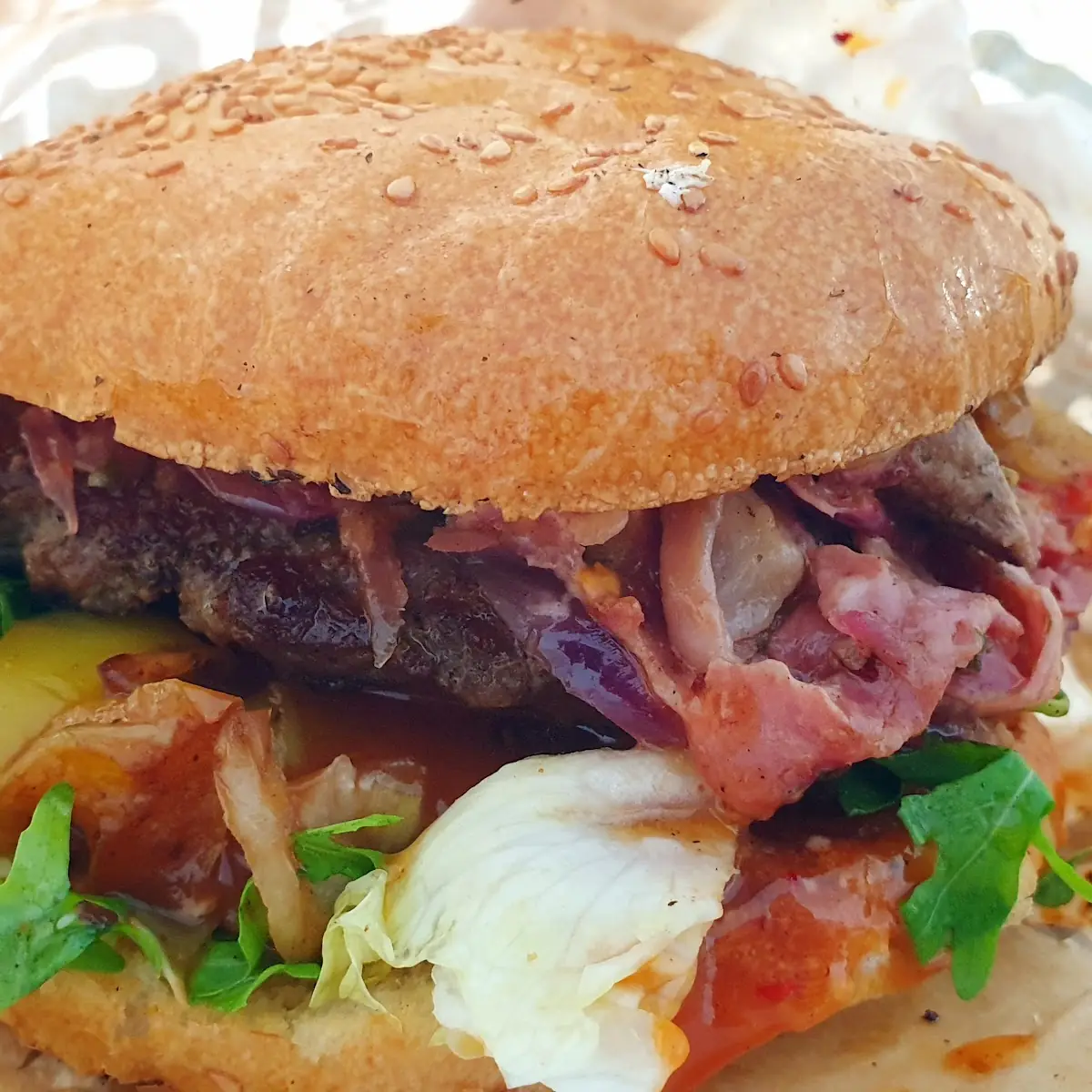 El Gaucho Argentinian Special Burger