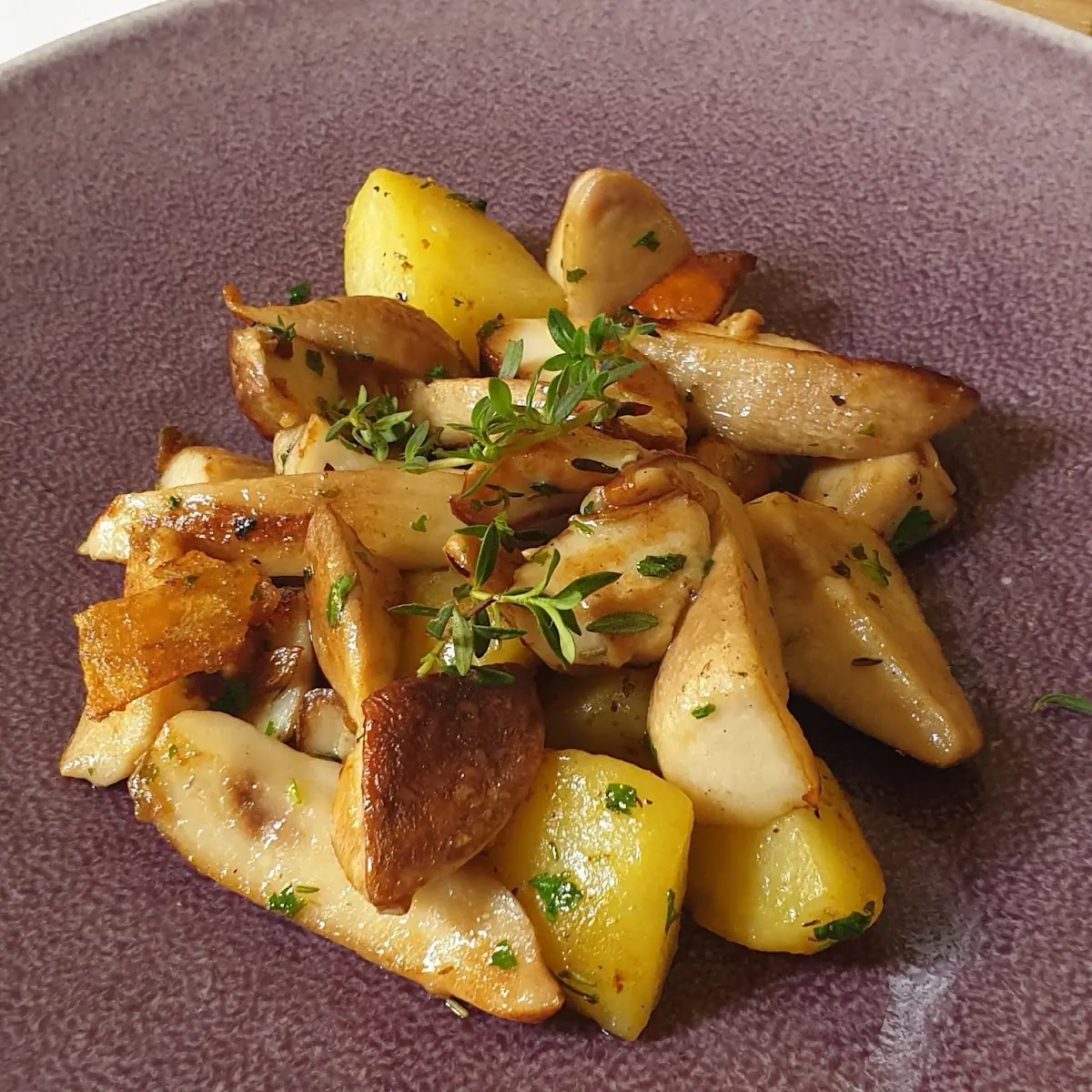 Sautierte Steinpilze