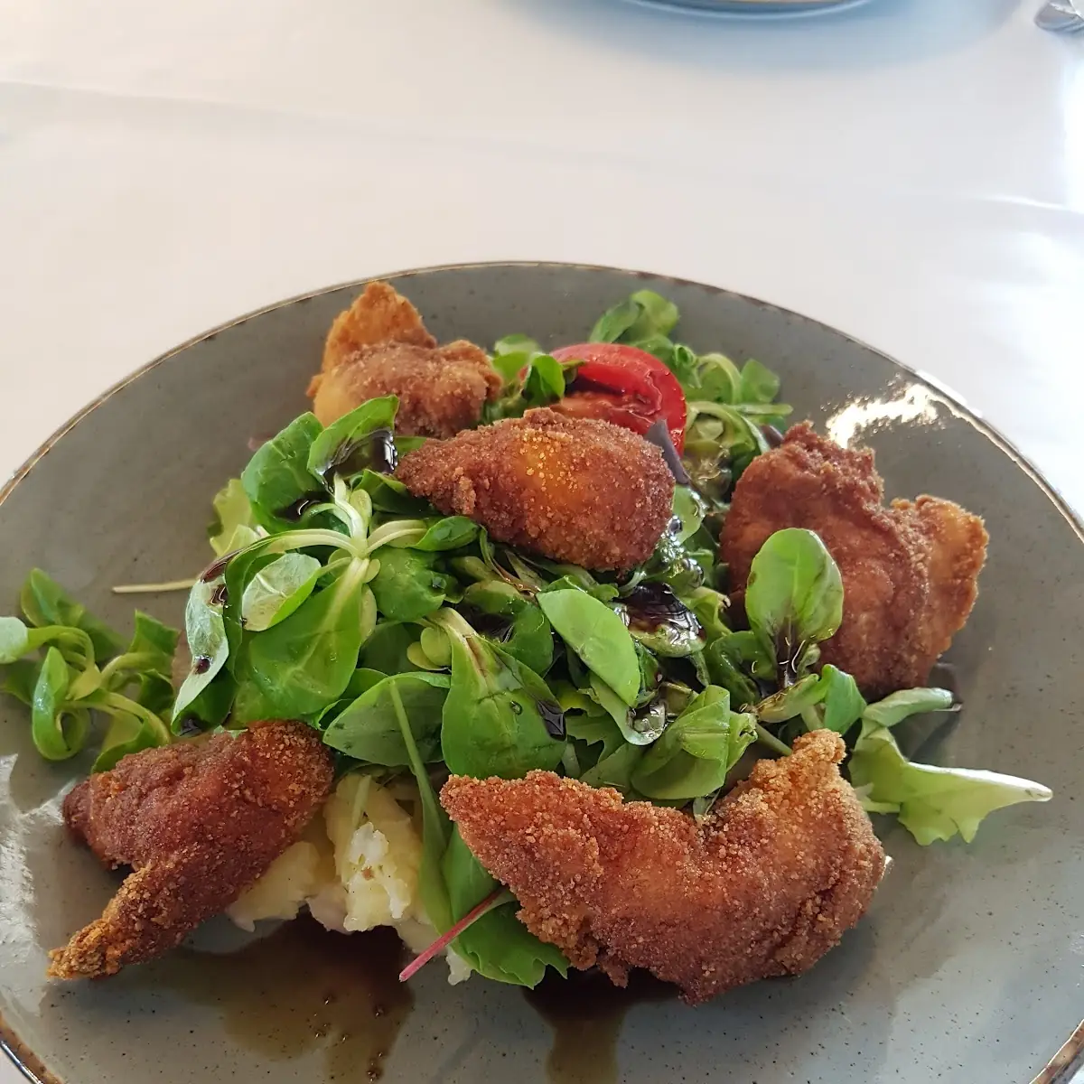 Backhendlsalat