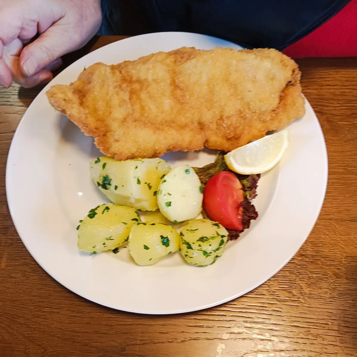 Cordon Bleu Mit Kartoffeln