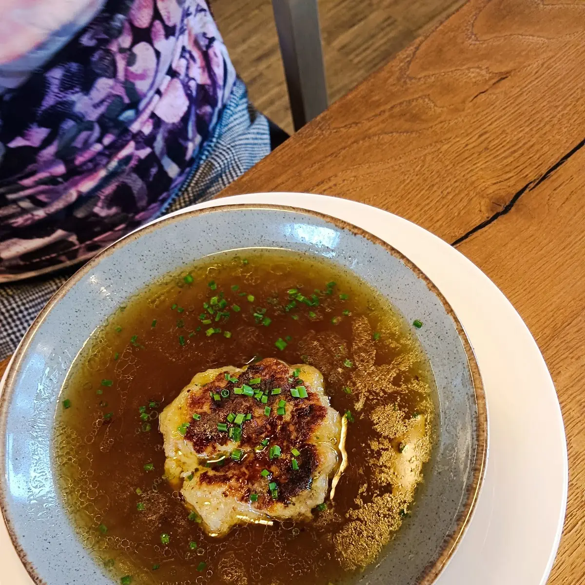 Kaspressknoedel Suppe