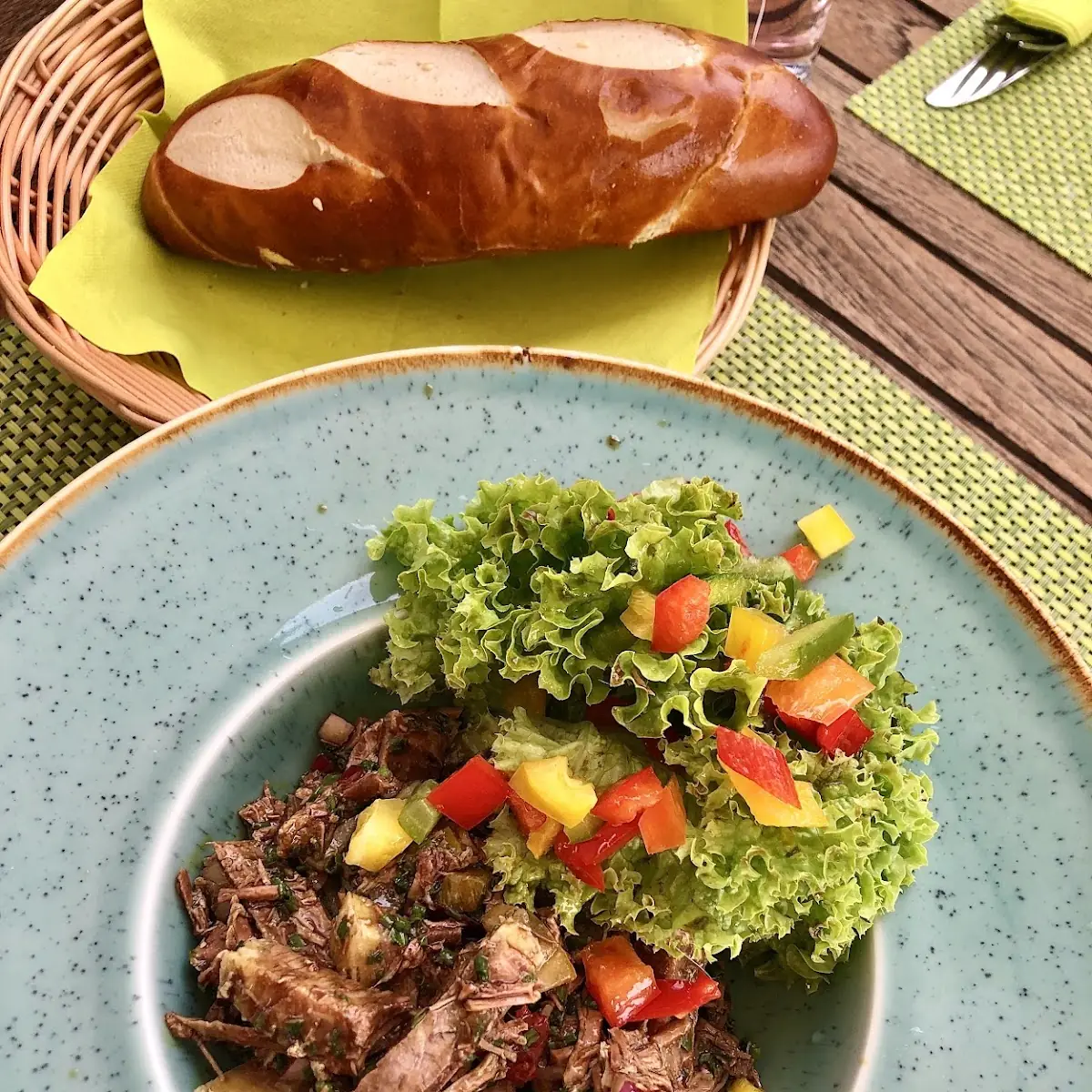 Salat Mit Rindsfleisch