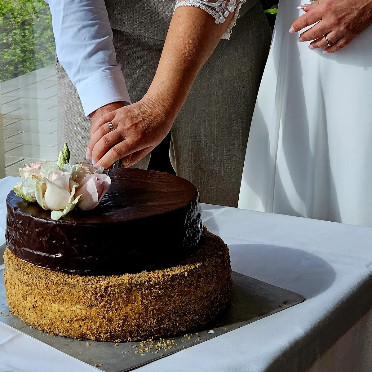 Schokotorte Plus Eine Nusstorte