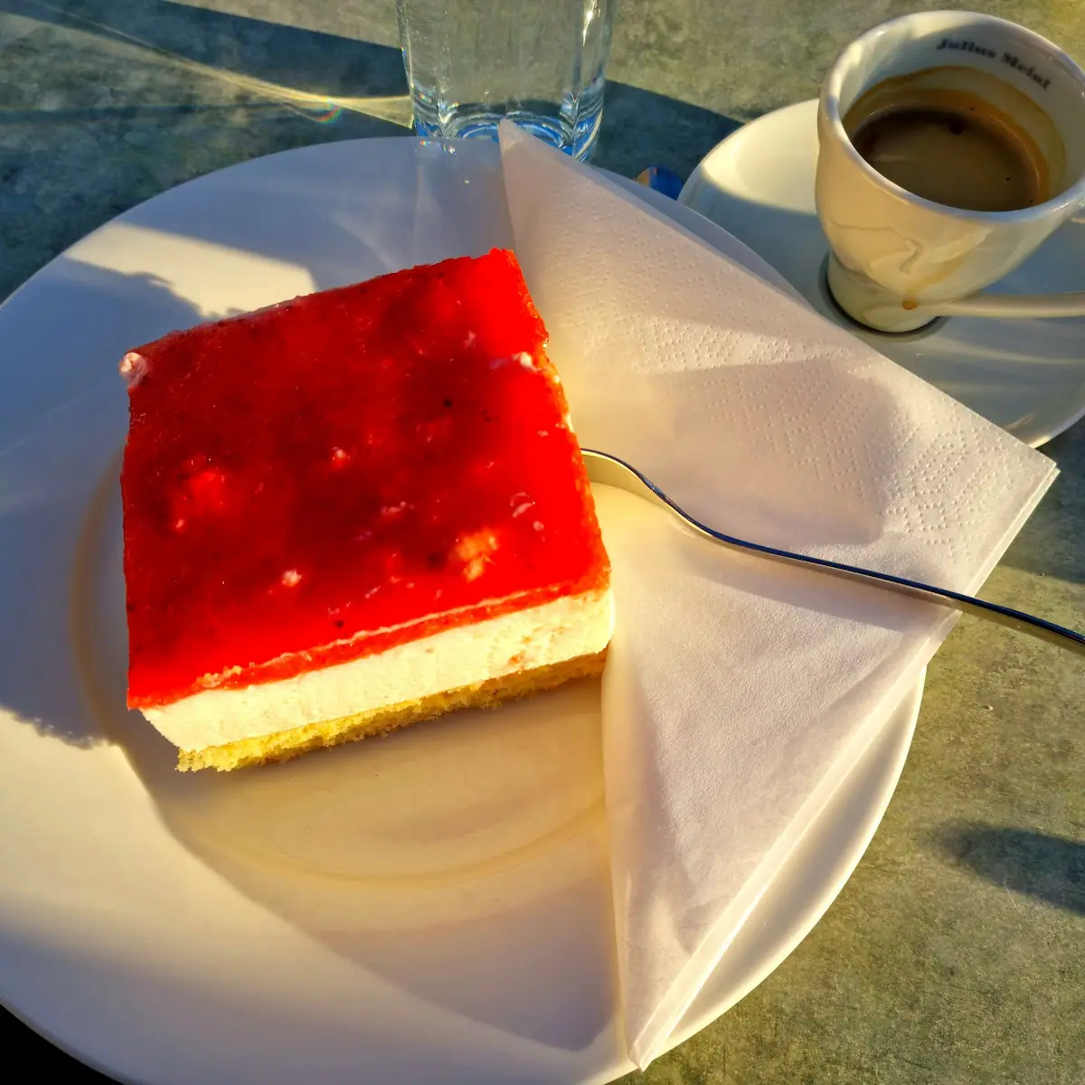 Erdbeer Schnitte