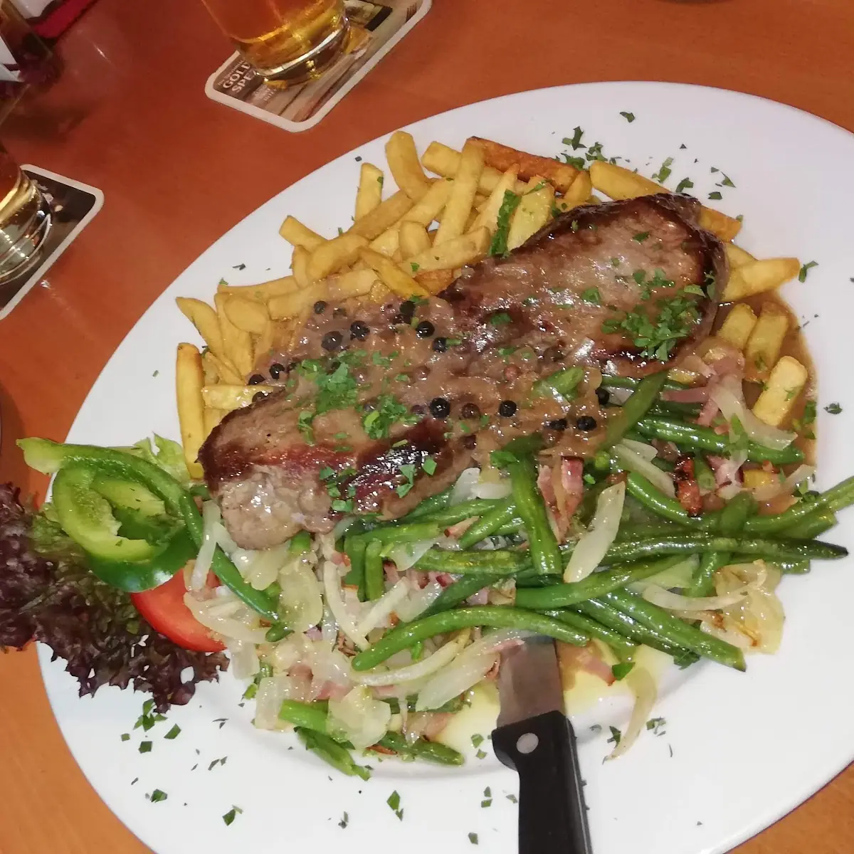 Rumpsteak Mit Kräuterbutter