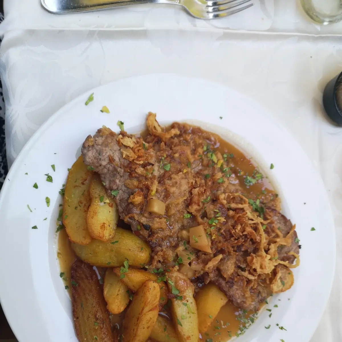 Zwiebelrostbraten