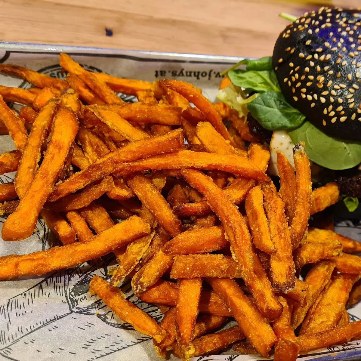 Mr Protein Mit Süßkartoffelfries