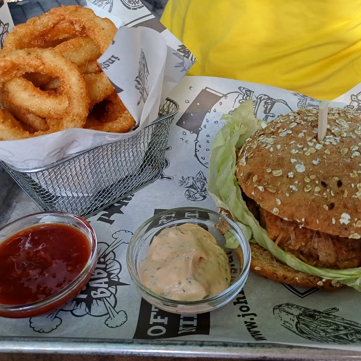Pulled Pork Burger