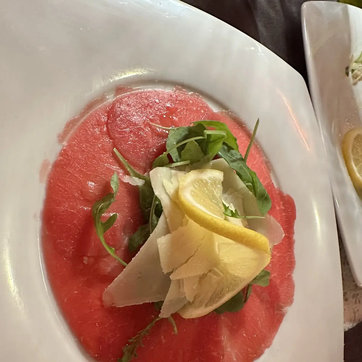 Feines Rindercarpaccio