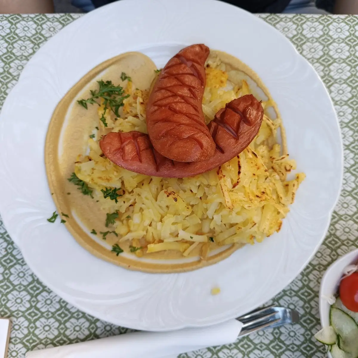 Augsburger With Rösti