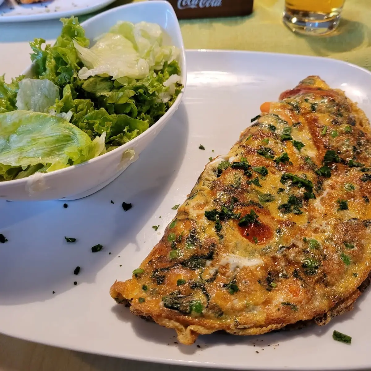Gemüseomlette