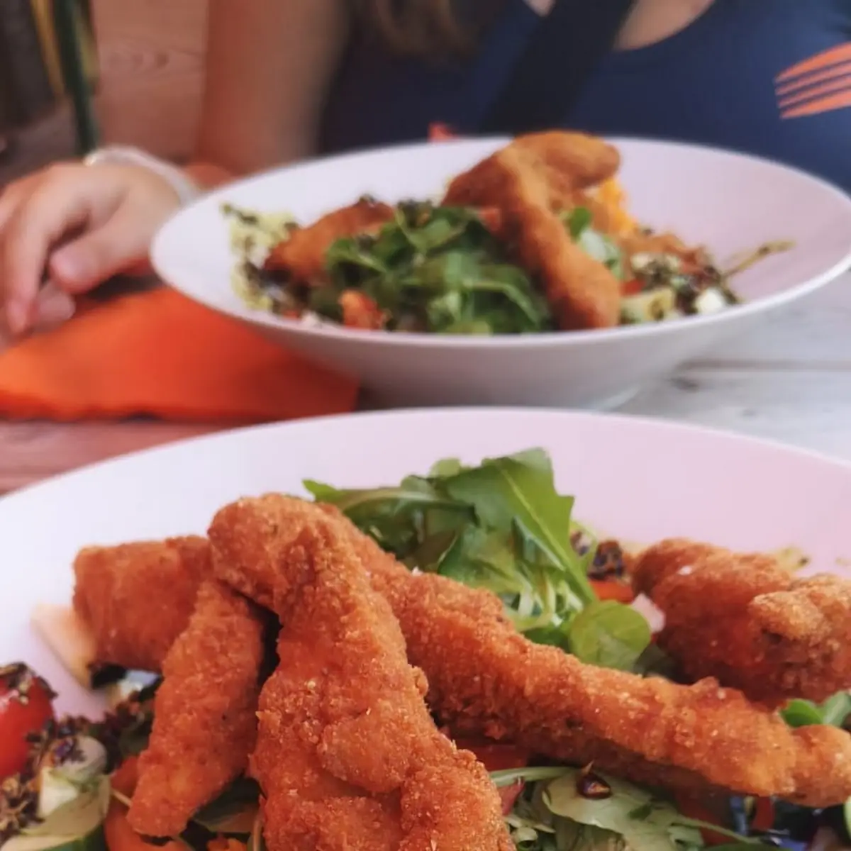 Backhendlsalat
