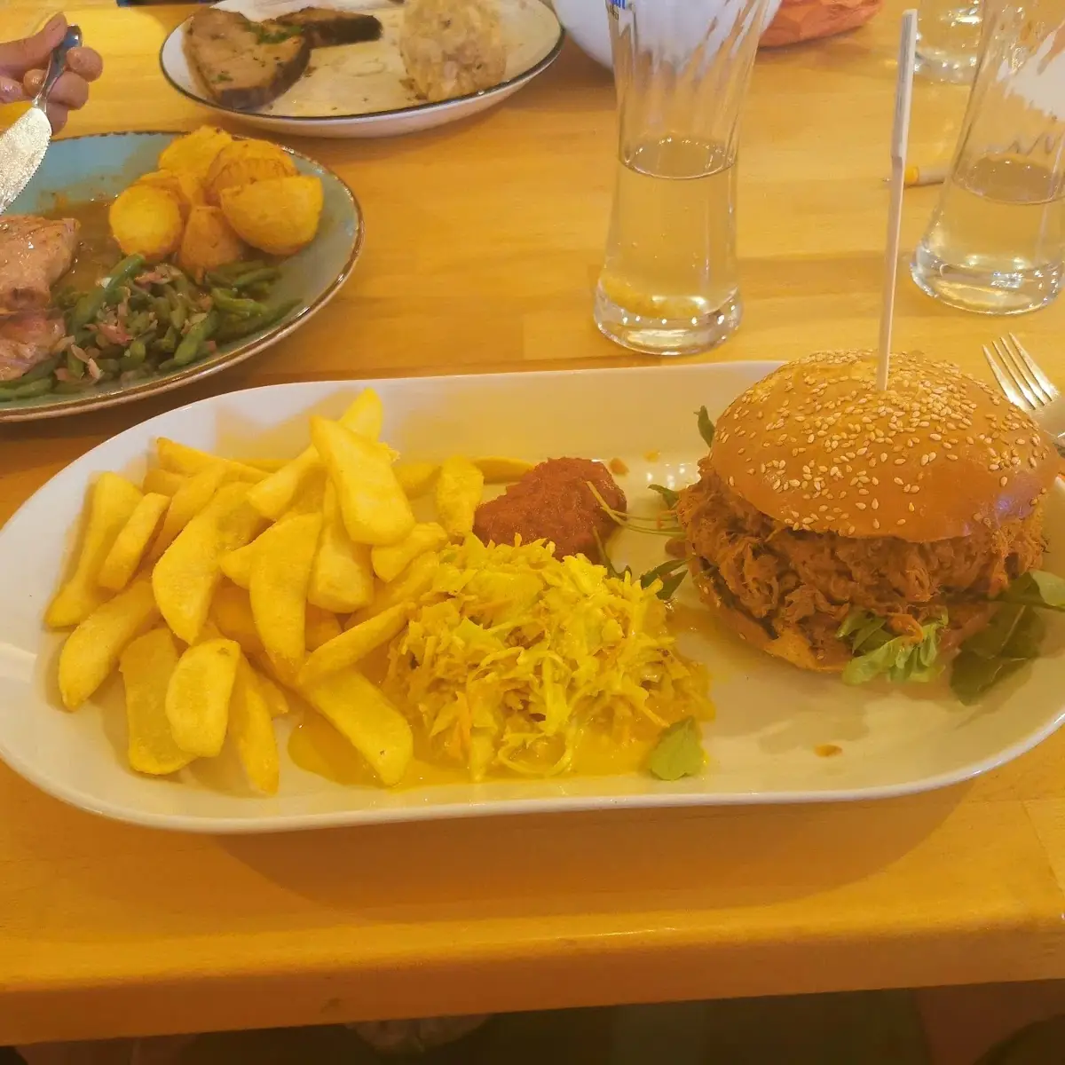 Pulled Pork Burger