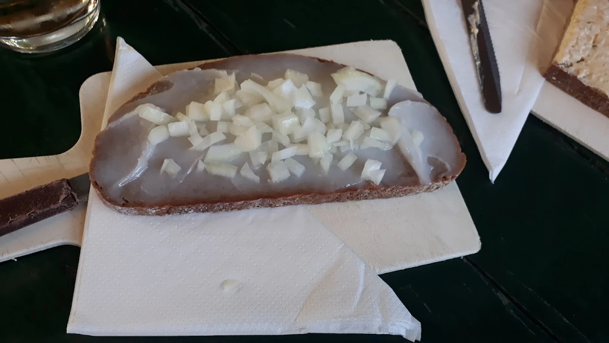Schmalz Brot Mit Zwiebeln