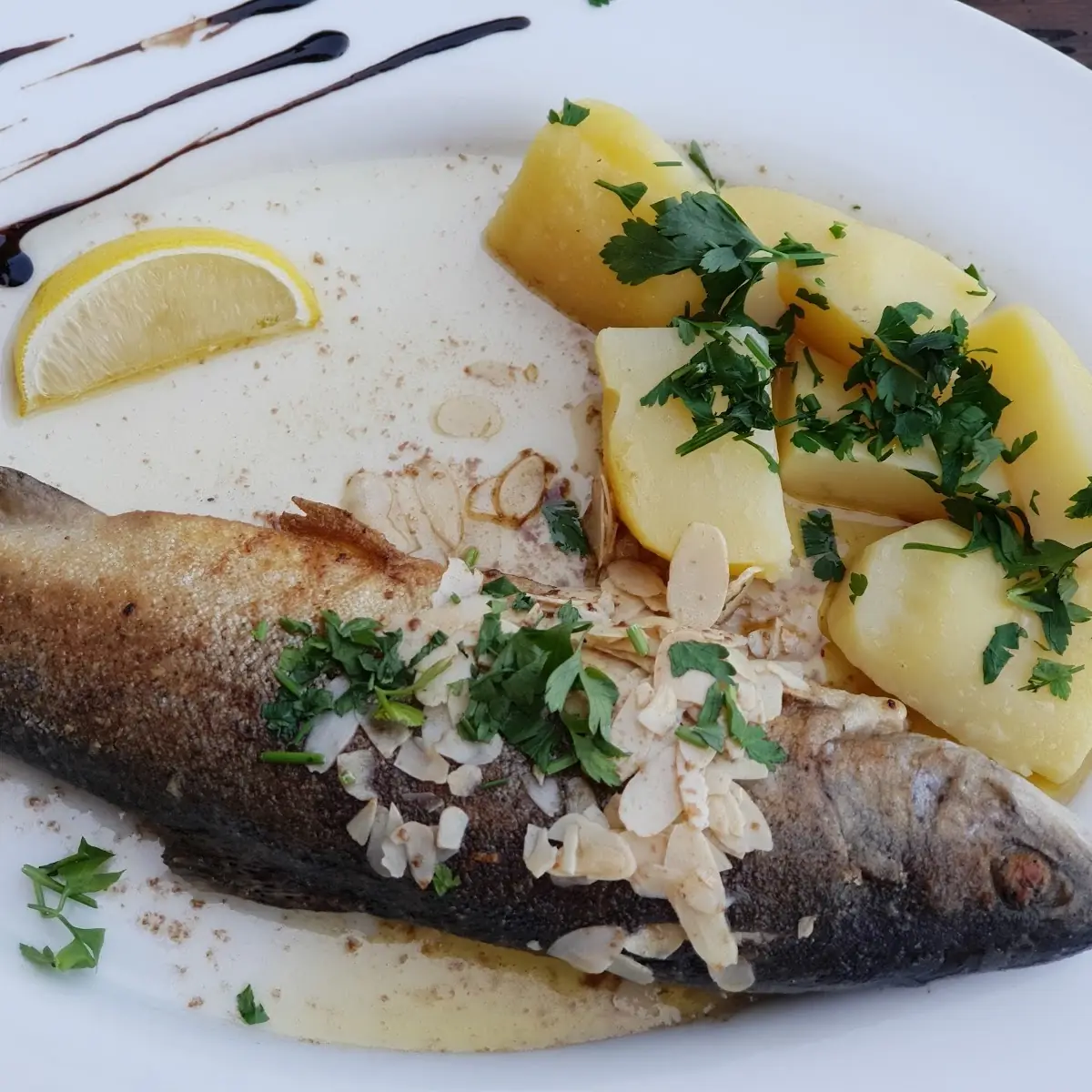 Forel Met Amandelen