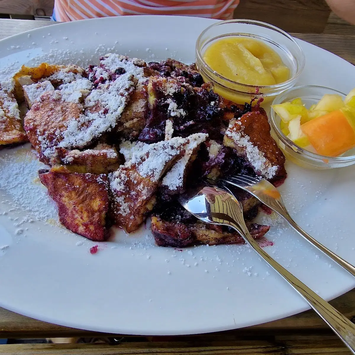 Kaiserschmarn Mit Blaubeeren