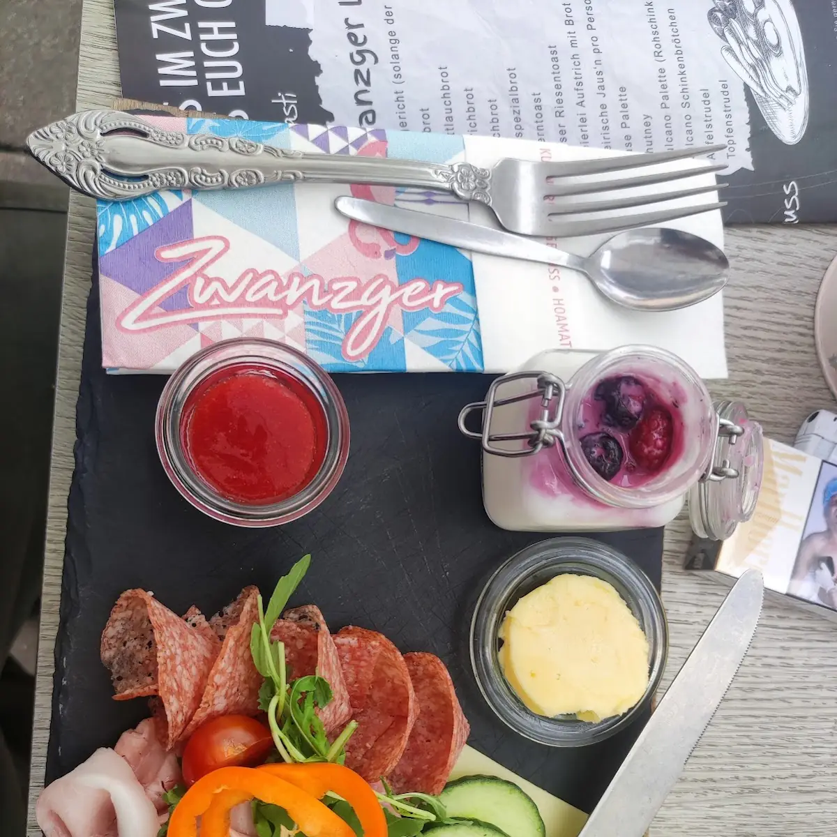 Aufschnittplatte