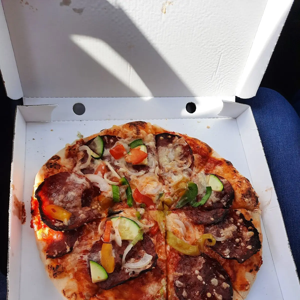 Steinofenpizza Diavolo