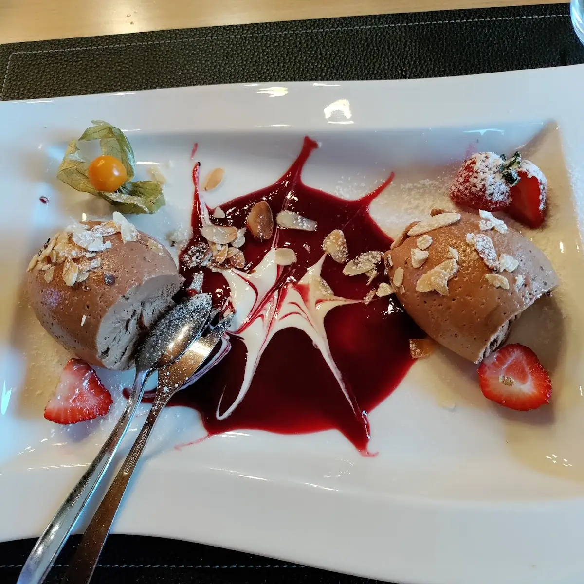Toblerone-mousse
