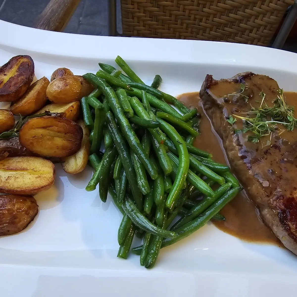 Rumpsteak Auf Den Punkt