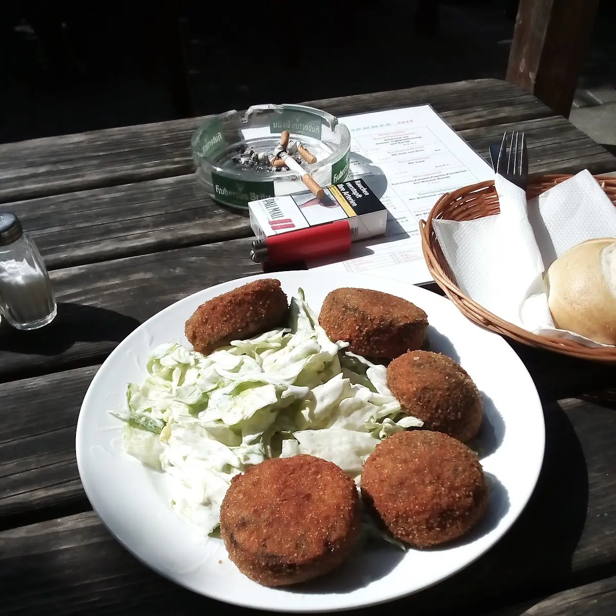 Blunznradl Überbackener Döner