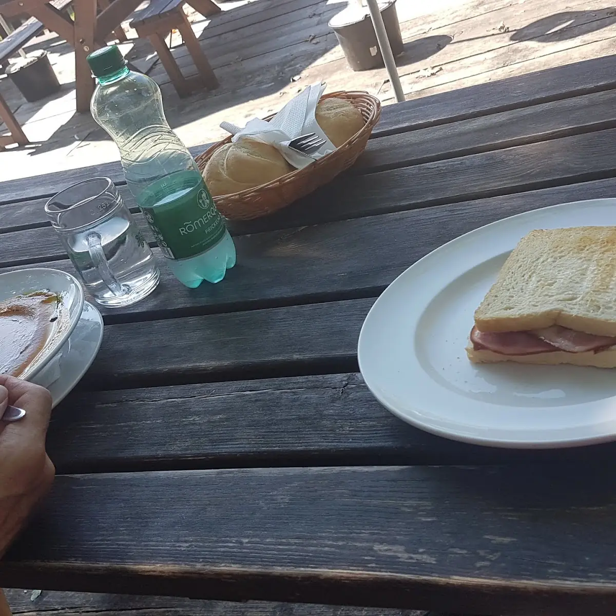 Kürbissuppe Und Toast