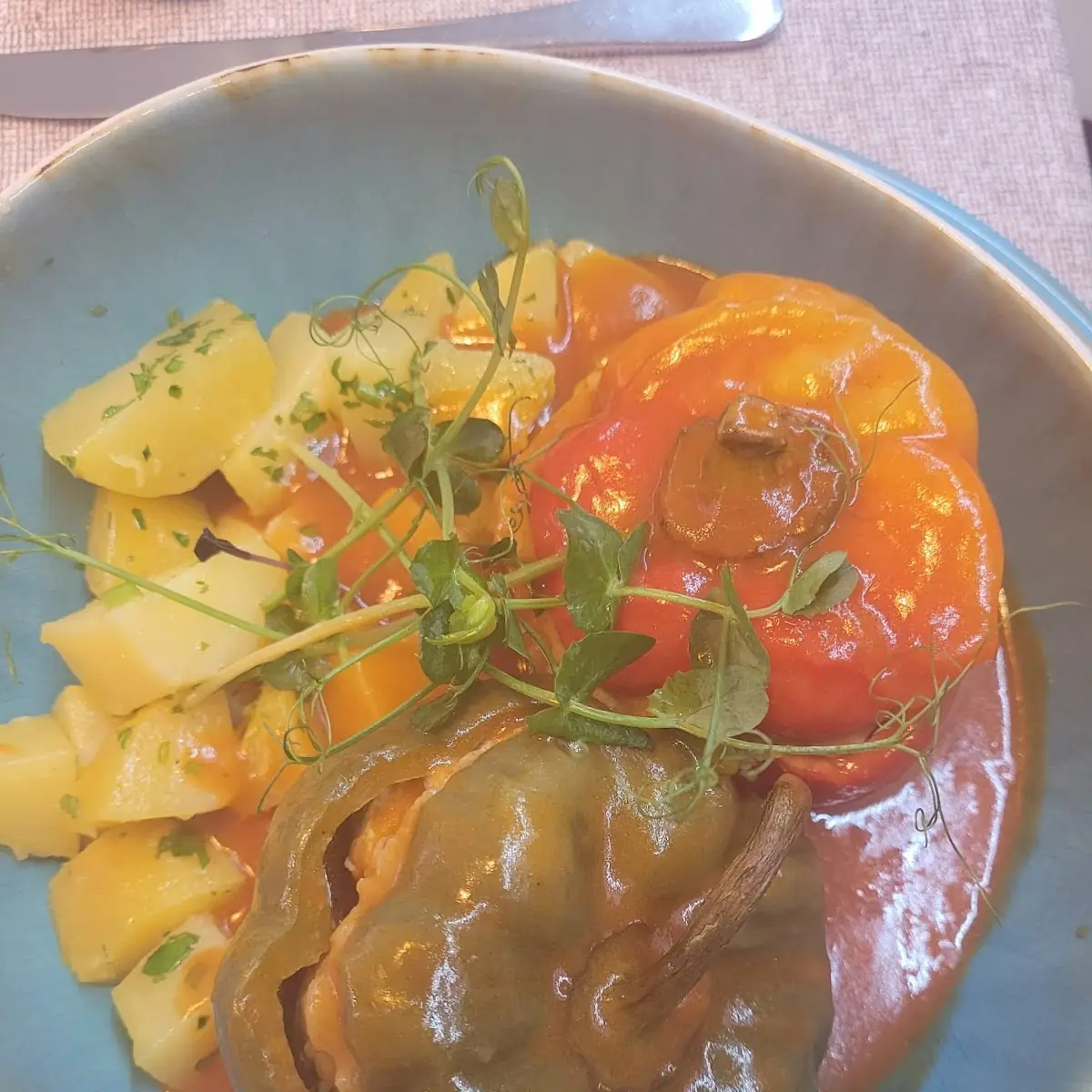 Gefüllte Paprika