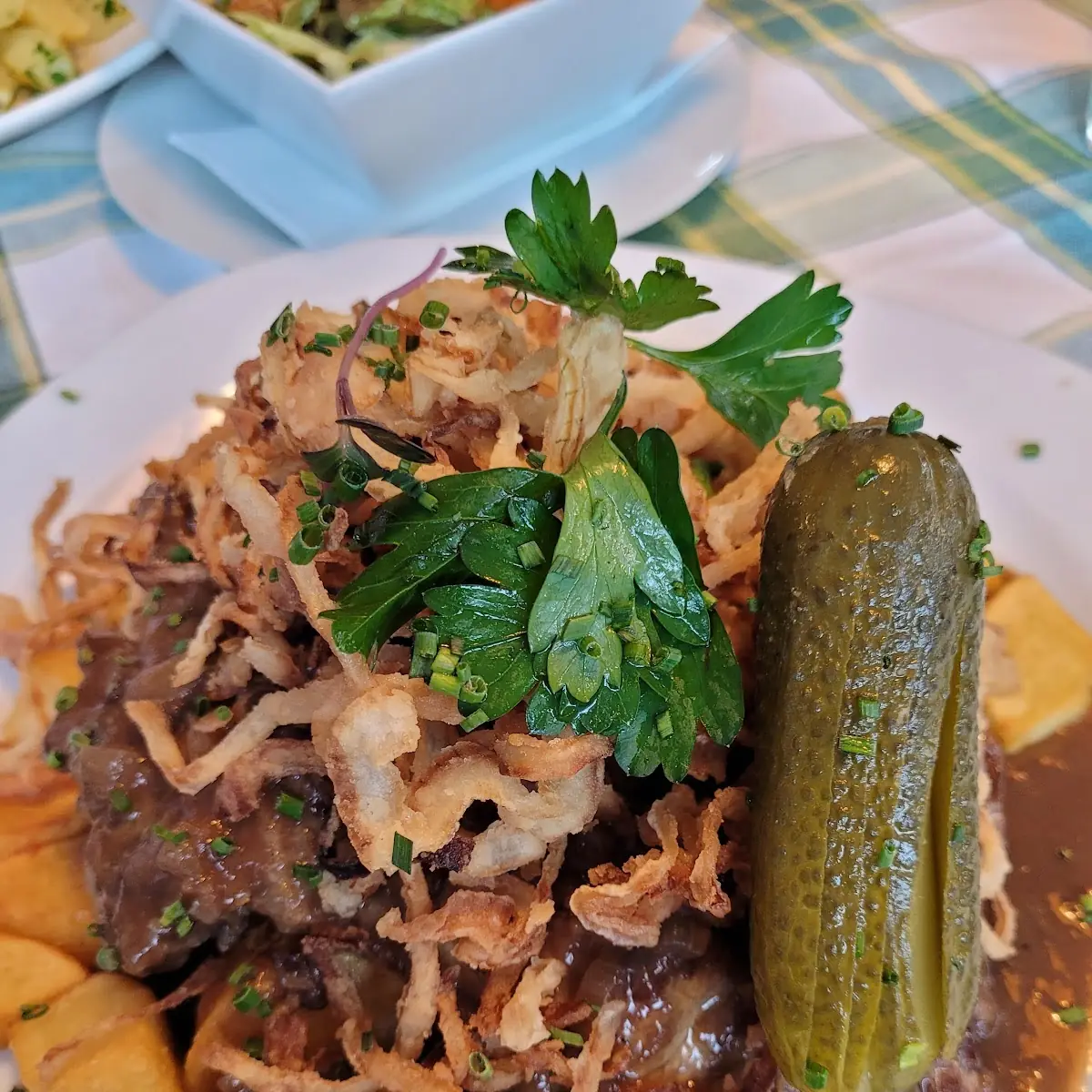 Zwiebelrostbraten