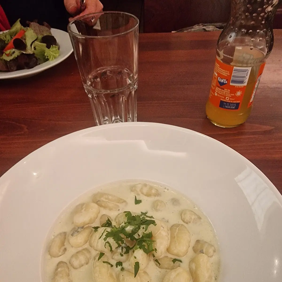 Gnocchi with Gorgonzola