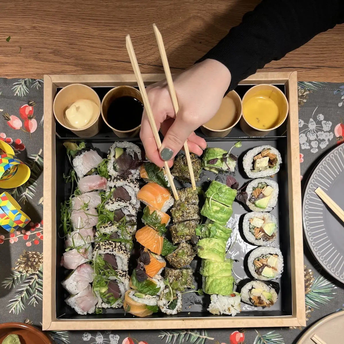 Special Sushi Box Prepared for New Year’S Eve