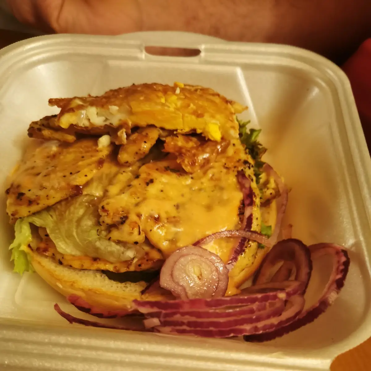 Hühnerburger
