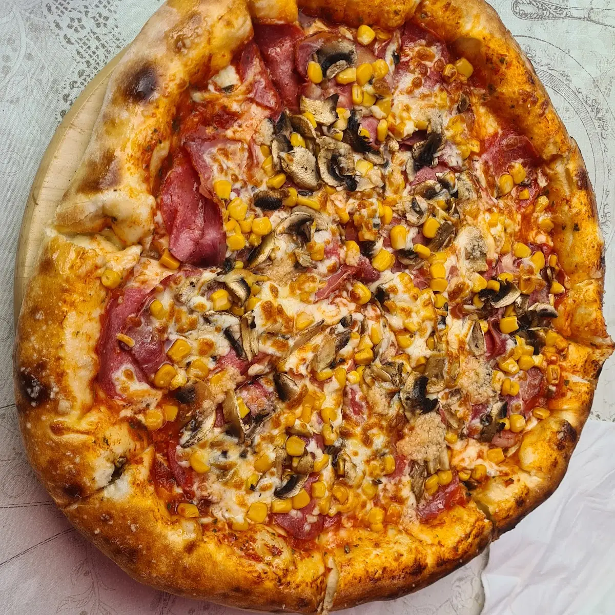 Pizza Miami American Mit Wunschbelag