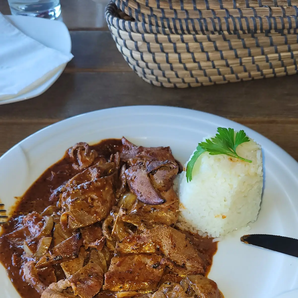 Geröstete Leber