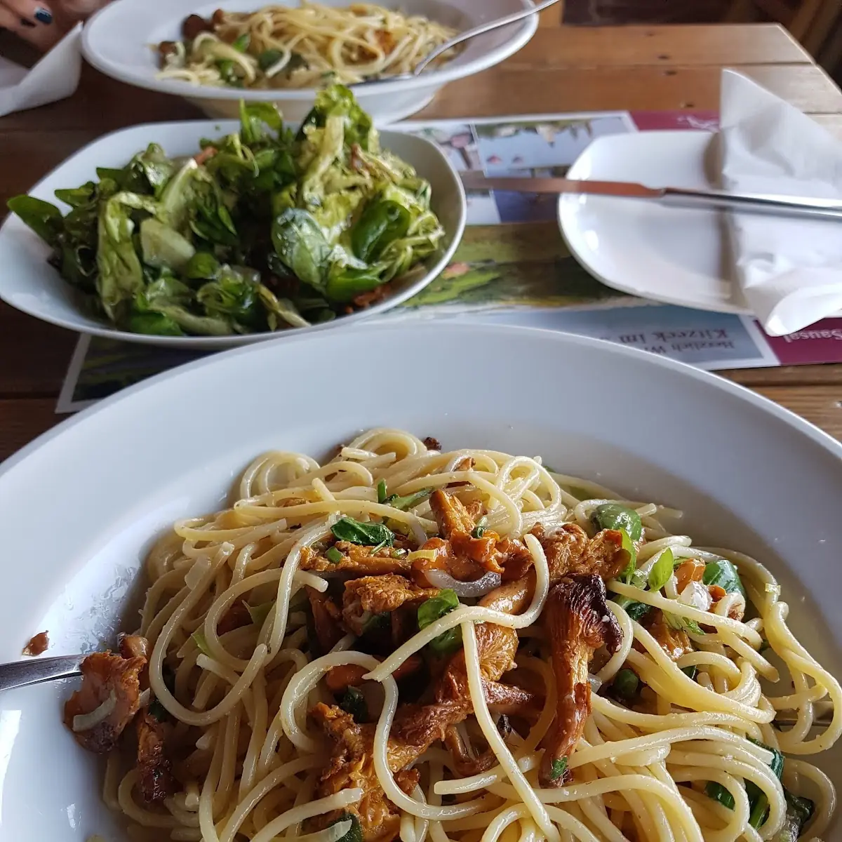Spaghetti Mit Eierschwammerl
