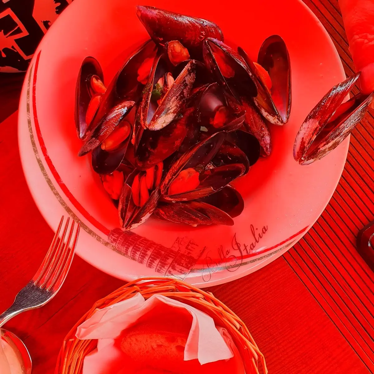 Miesmuscheln In Weißweinsauce