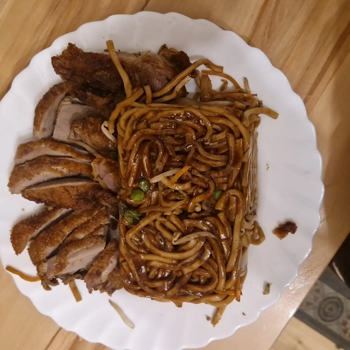 Ente Mit Nudelauflauf