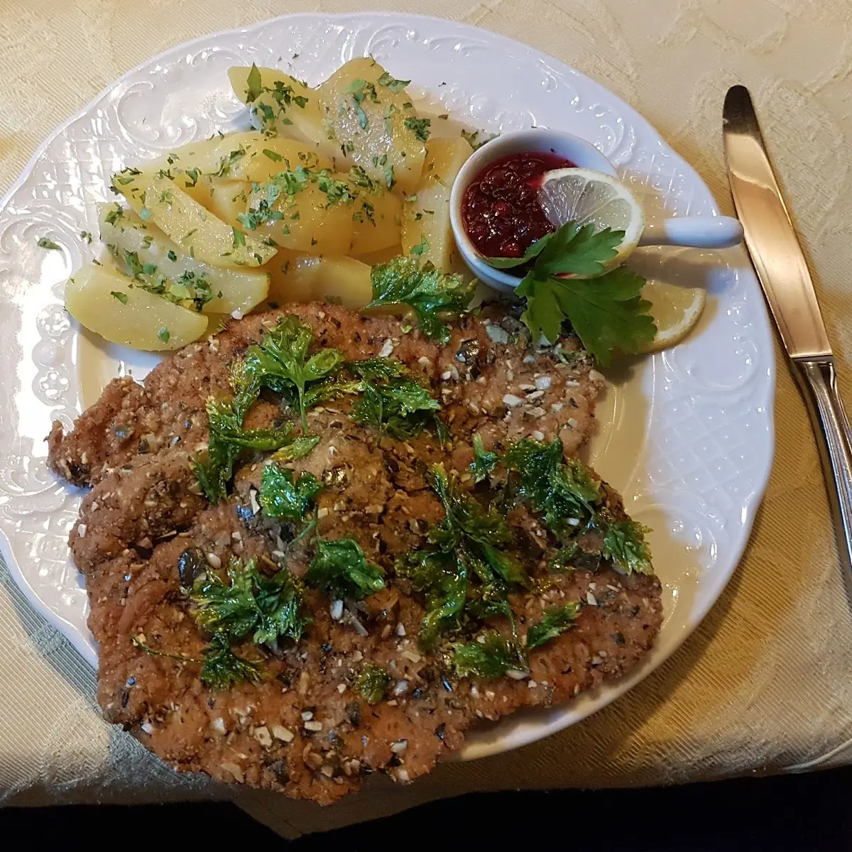 Kürbiskernschnitzel