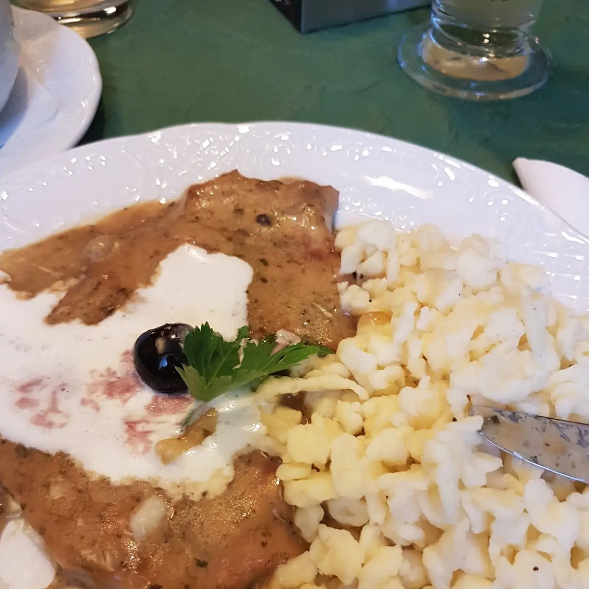 Schnitzel Mit Spätzle