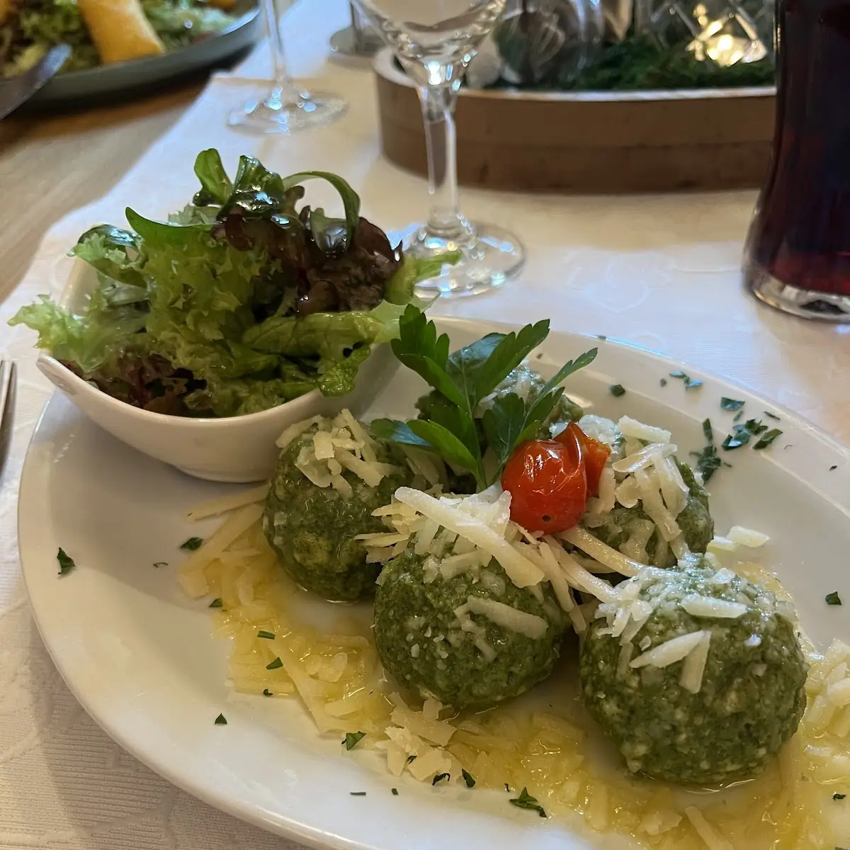 Spinatknödel