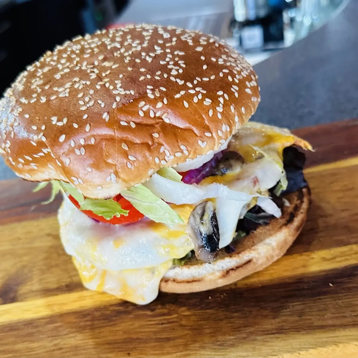 XXL Burger Selbst Gemacht