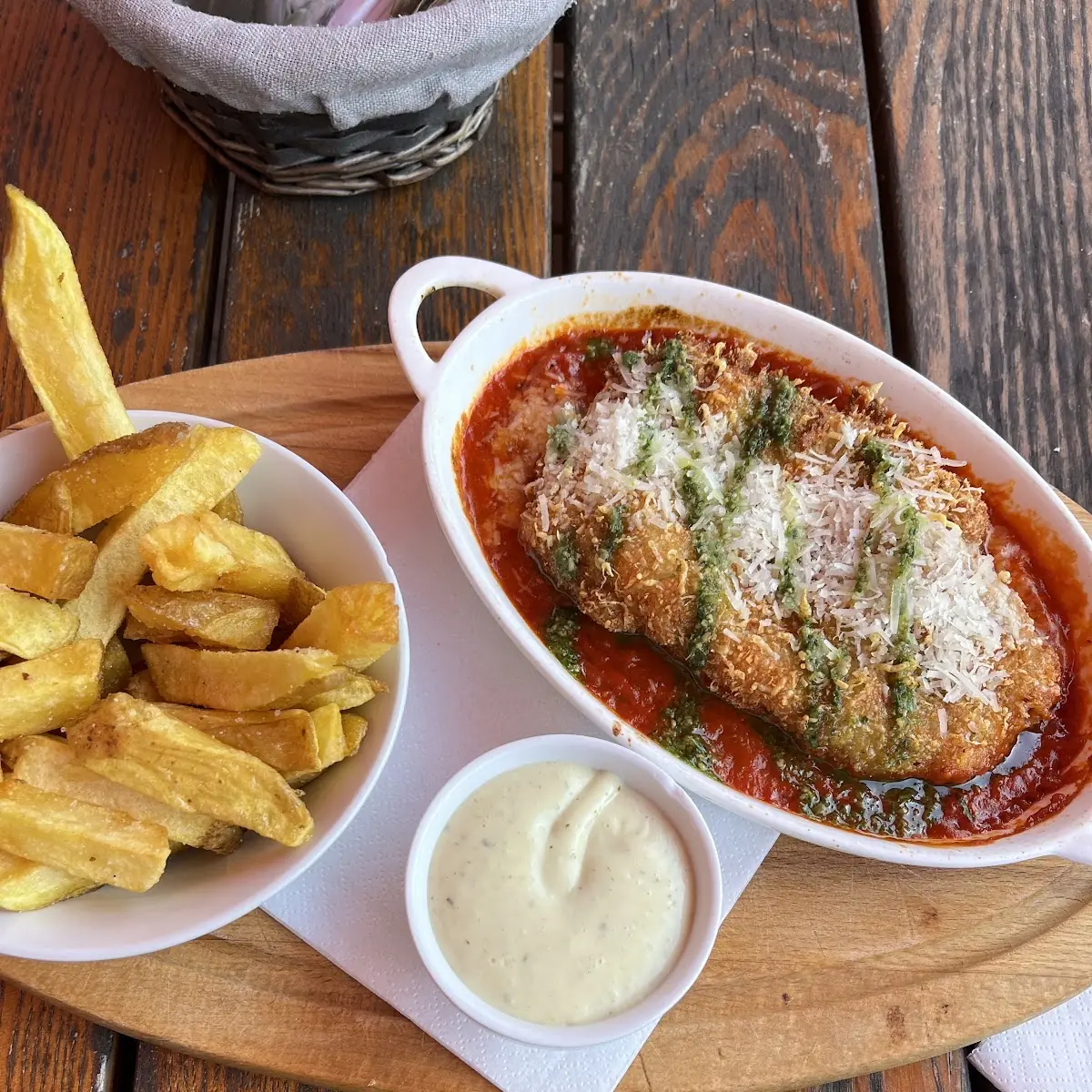 Free Range Chicken Breast Parmegana