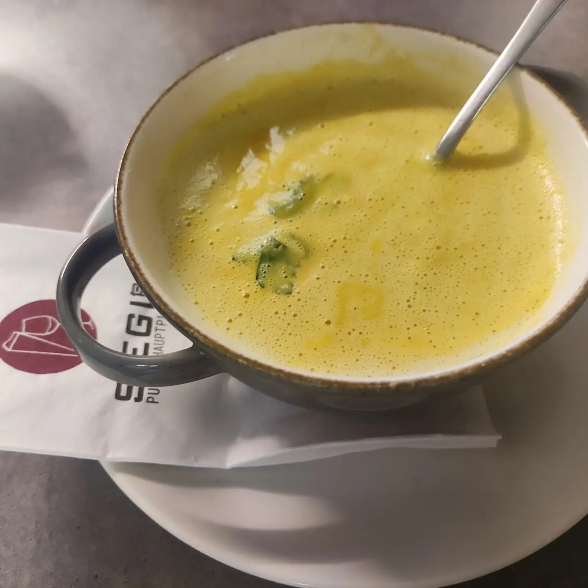 Karotten Ingwer Schaumsuppe