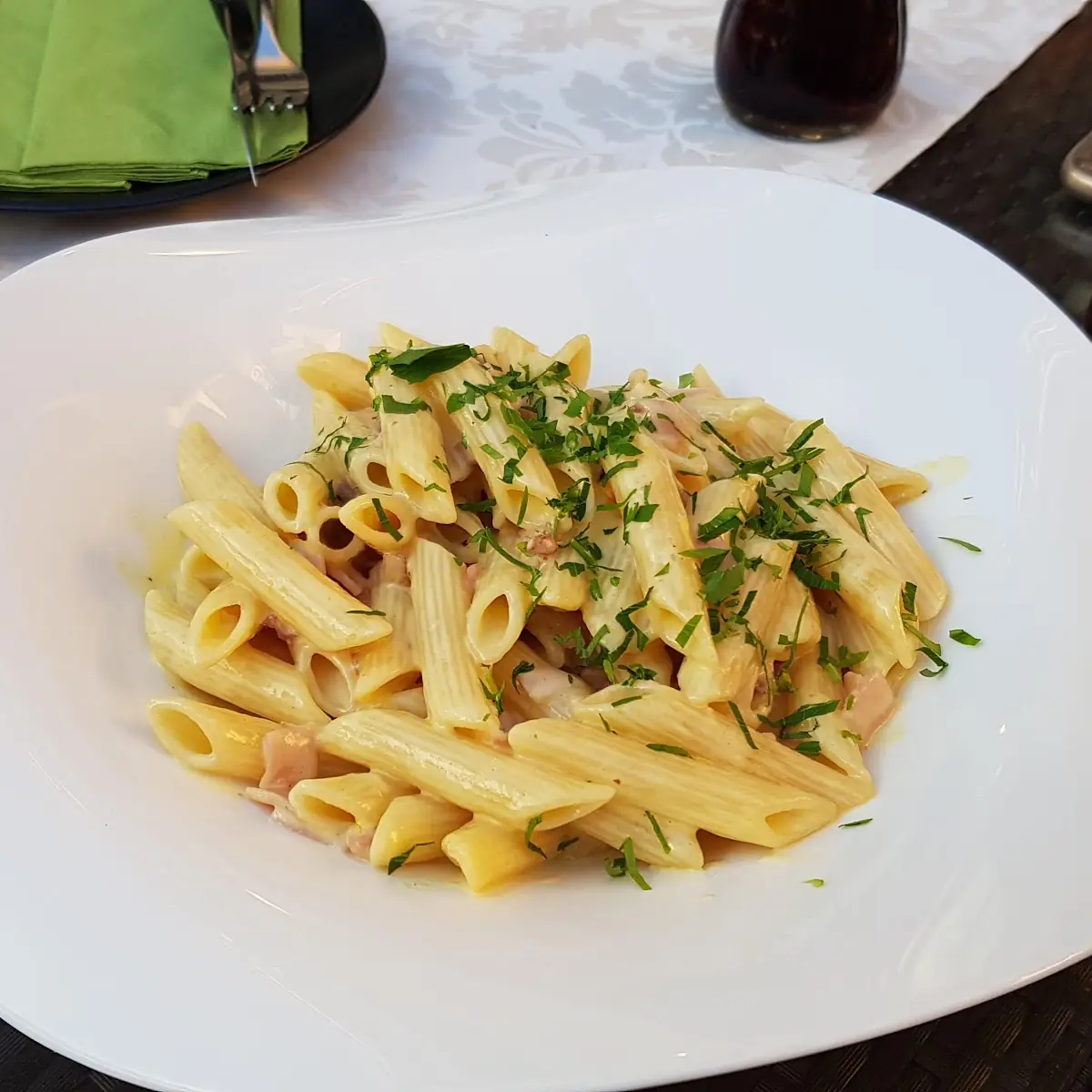Penne Alla Carbonara