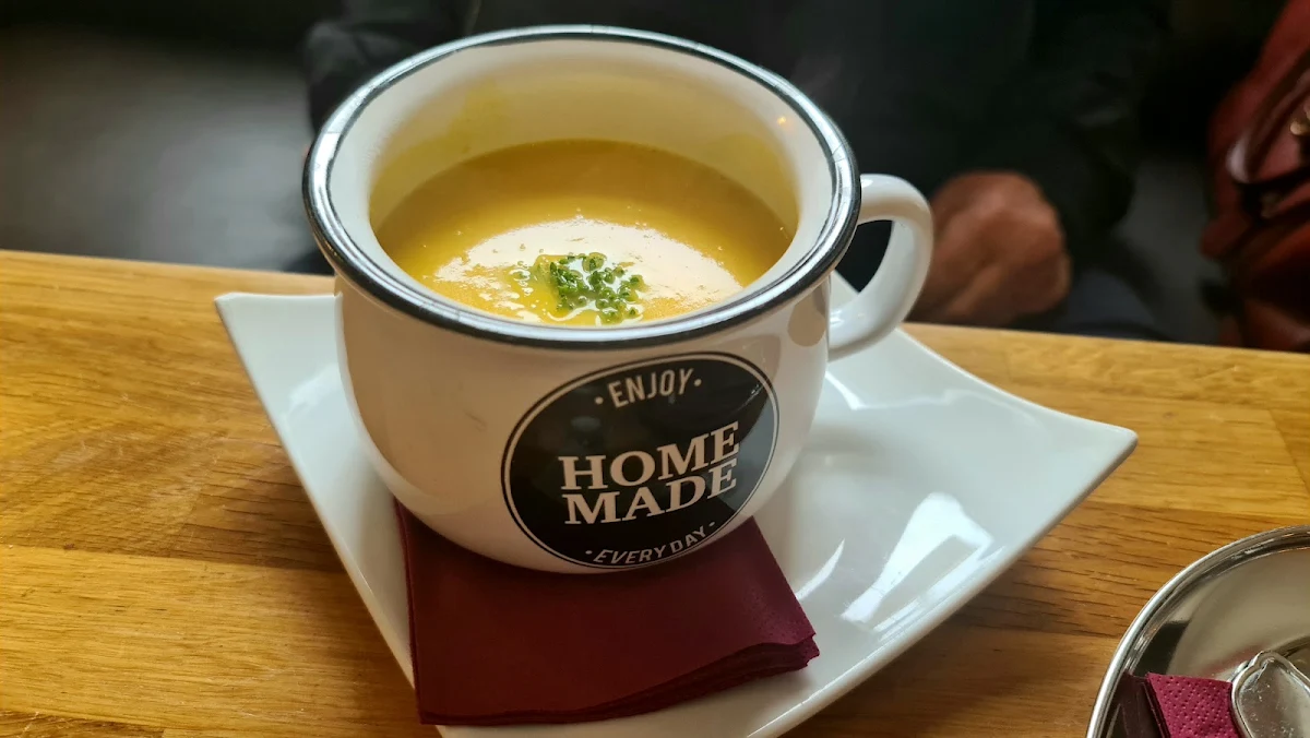 Süßkartoffeln- Cremesuppe