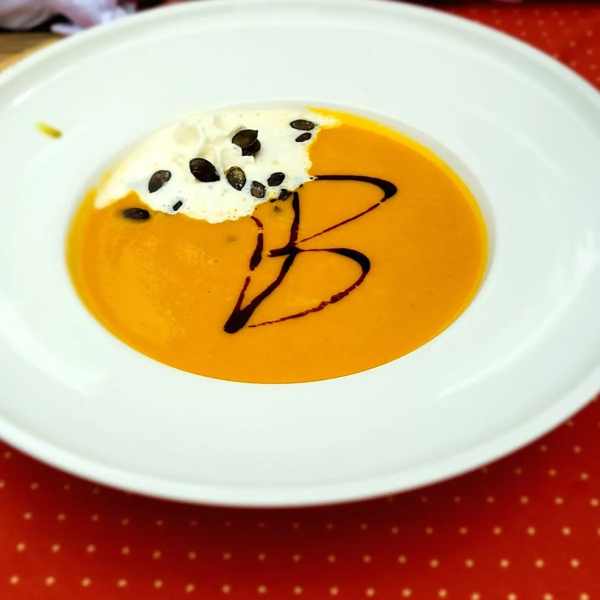Kürbiscremesuppe
