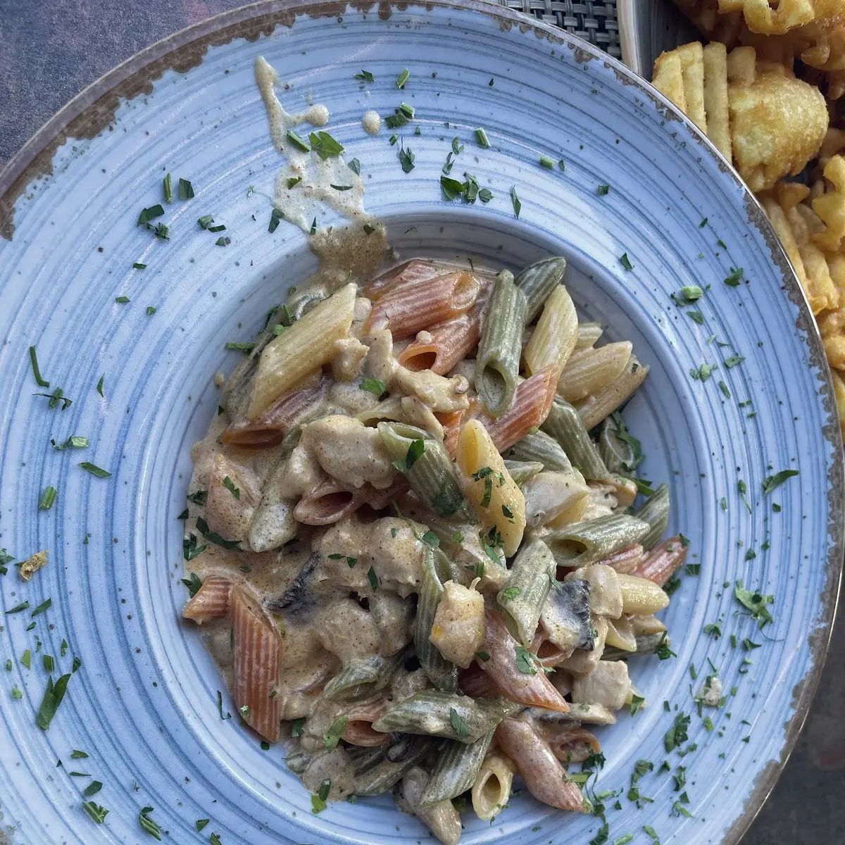 Penne Con Polo