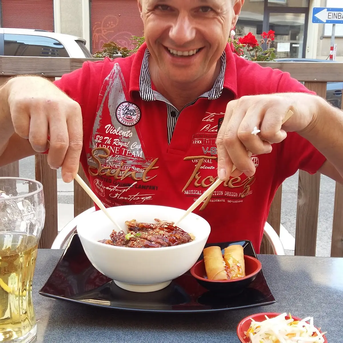 Knusprige Ente Süßsauer